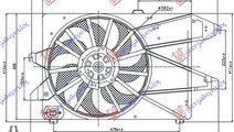 Electroventilator - Ford Mondeo 2000 , 1317304