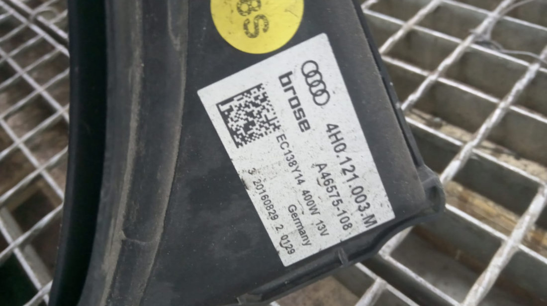 Electroventilator gmv 3.0 tdi ctdb 4h0121003m Audi A8 D4/4H [facelift] [2013 - 2018] 3.0 tdi CTDB