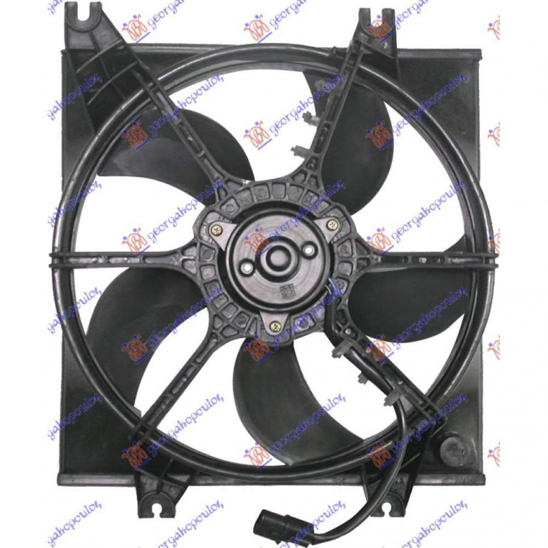 Electroventilator - Hyundai Accent H/B 1999 , 25380-25000