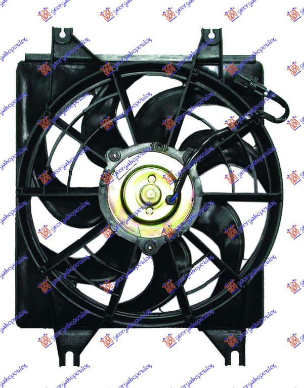 Electroventilator - Hyundai Accent Sdn 1994 , 97730-22080