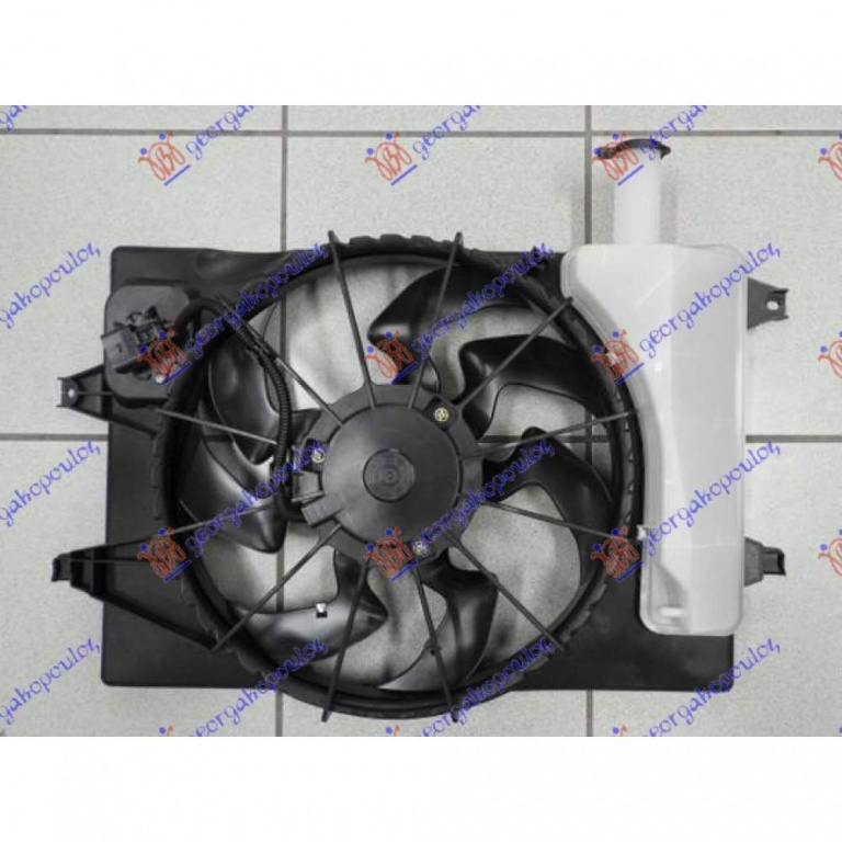 Electroventilator - Hyundai H1 Starex 2007 , 977304h500
