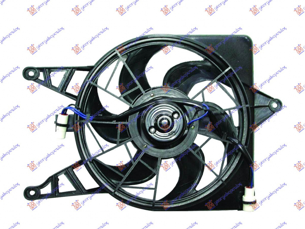 Electroventilator - Hyundai Lantra 1990 , 25380-28011