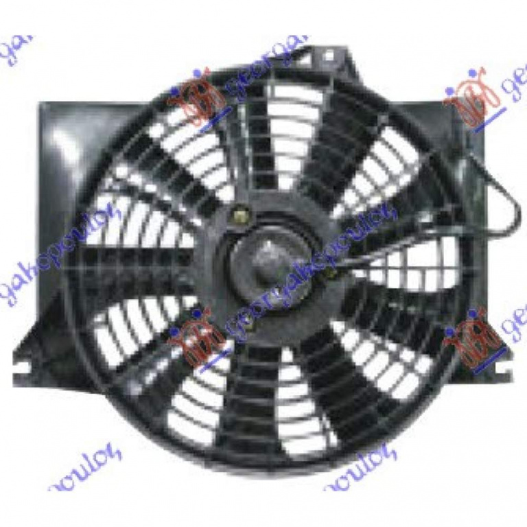 Electroventilator - Hyundai Matrix 2008 , 25380-17000