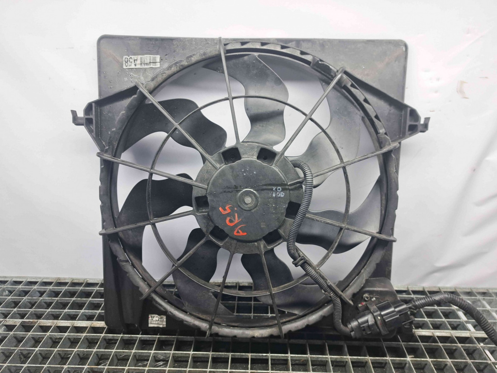 Electroventilator Hyundai Santa Fe 2 (CM) [Fabr 2005-2012] OEM 2.2 D4HB 2.2 D4HB 80KW / 109CP