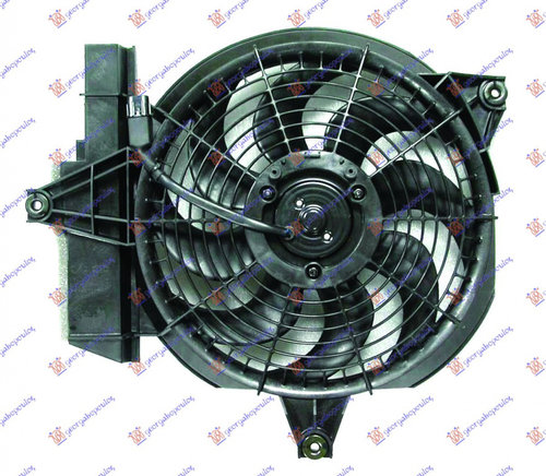 Electroventilator - Hyundai Santa Fe 2000 , 97730-26150-26100
