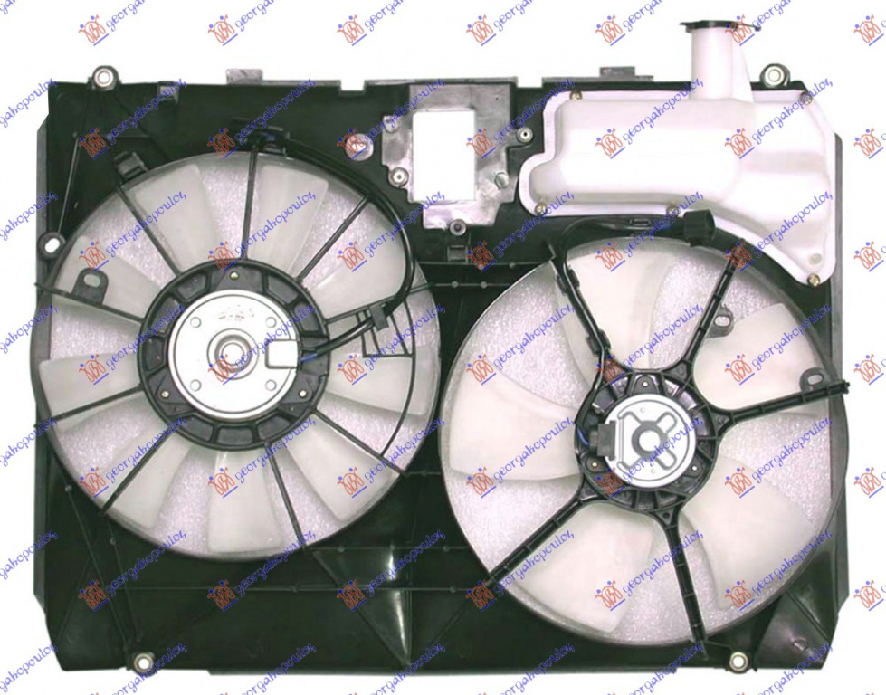 Electroventilator - Lexus Rx 330/350/400 2003 , 16711-20160