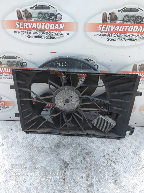 Electroventilator Mercedes-Benz C-Class (2001-2007) [W203] 2.2 Motorina 2003, A2035000293