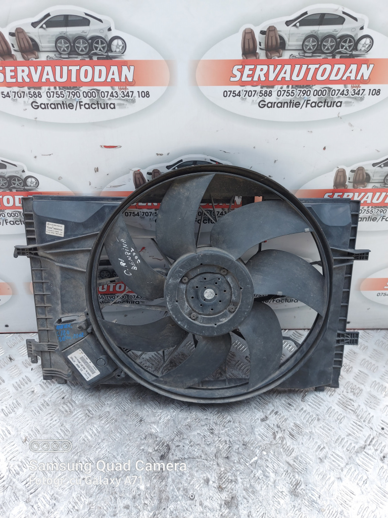 Electroventilator Mercedes-Benz C-Class (2001-2007) [W203] 1.8 Benzina 2003, A2035000193