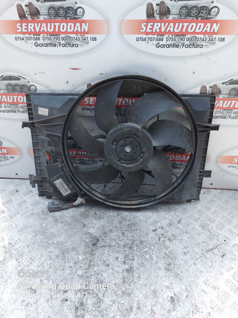 Electroventilator Mercedes-Benz C-Class (2001-2007) [W203] 2.7 Motorina 2004, A2035000293