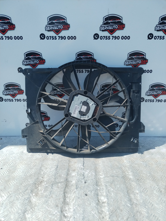 Electroventilator Mercedes-Benz CLS (2004-2010) [C219] w219 3.0 Motorina 2008, A2115001693 / A2115050555