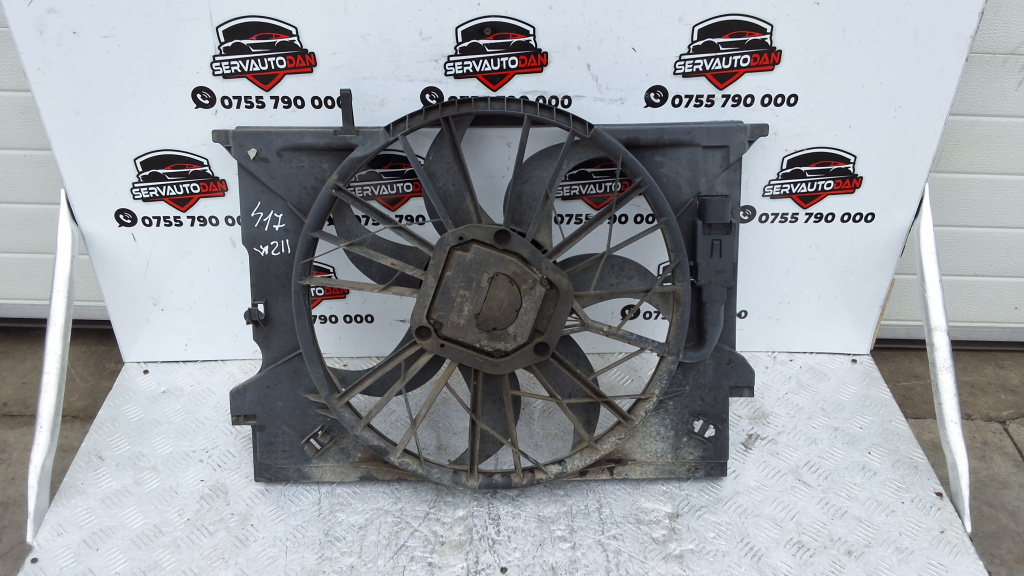 Electroventilator Mercedes-Benz E-Class (2002-2008) [W211] 2.7 Motorina 2004, A2115000693