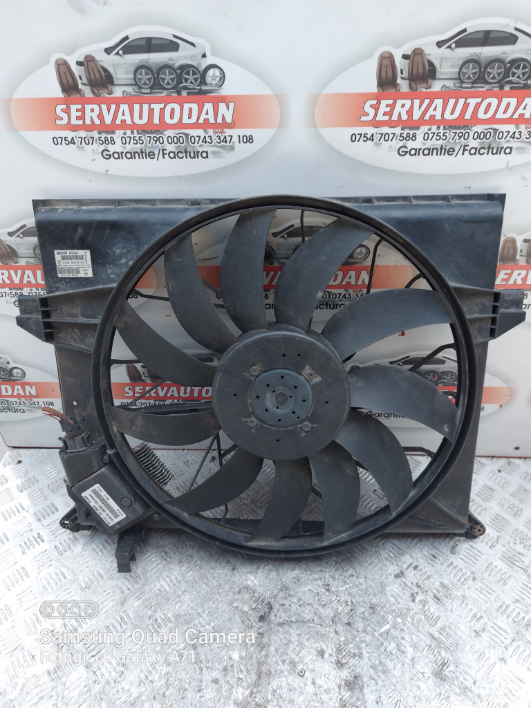 Electroventilator Mercedes-Benz M-Class (2005->) [W164] 3.0 Motorina 2008, A1645000093 / A2205000293