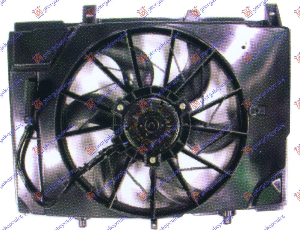Electroventilator - Mercedes C Class (W202) 1993 , 2025053555