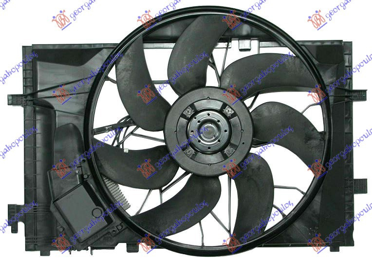 Electroventilator - Mercedes C Class (W203) Sdn/S.W. 2000 , 2035000293
