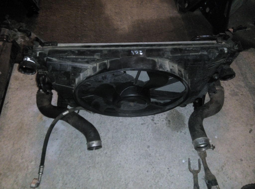Electroventilator Mercedes C220 cdi w204