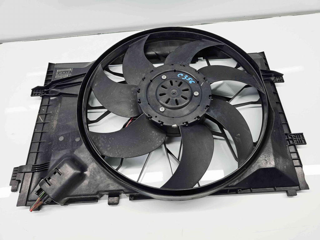 Electroventilator Mercedes Clasa CLK (C209) [Fabr 2002-2009] 2035001493 2.2 CDI 646966 110KW / 150CP
