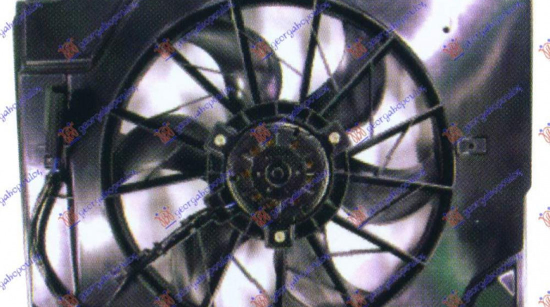 Electroventilator - Mercedes Clc (W203) Coupe 2001 , 2035000293