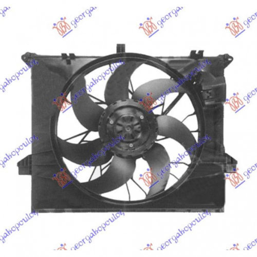 Electroventilator - Mercedes R Class (W251) 2006 , 1645000593