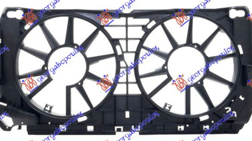 Electroventilator - Mercedes Sprinter 209-524 (W906) 2006 , 2e0121207k