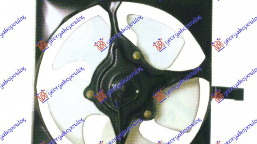 Electroventilator - Mitsubishi Lancer (Cb1/4) 1992 , Mb869473