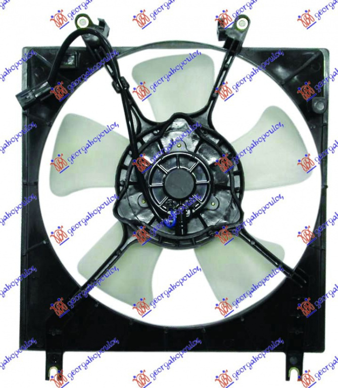 Electroventilator - Mitsubishi Lancer (Ck1) 1997 , Mr187908