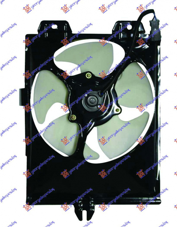 Electroventilator - Mitsubishi Lancer (Ck1) 1997 , Mb877089
