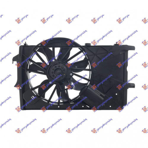 Electroventilator (Motor+Fan) 1 7 Cdti Diesel (345mm) (2pin) - Opel Meriva 2014 , 13331015