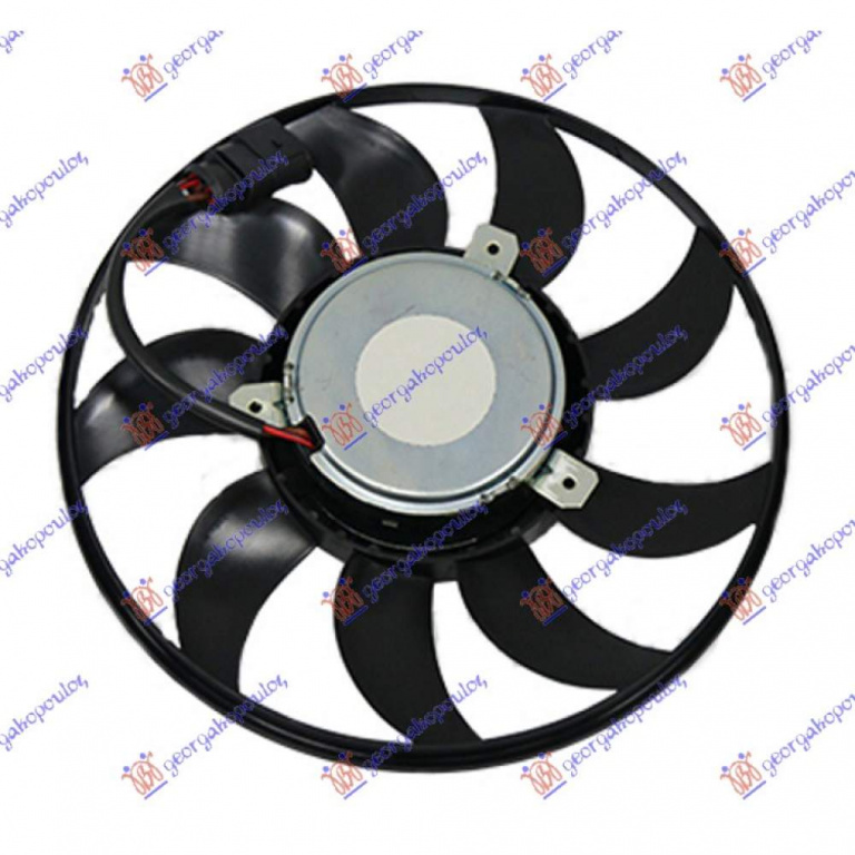 Electroventilator (Motor+Fan) (300mm) - Vw Passat 1999 , 5q0959455ah