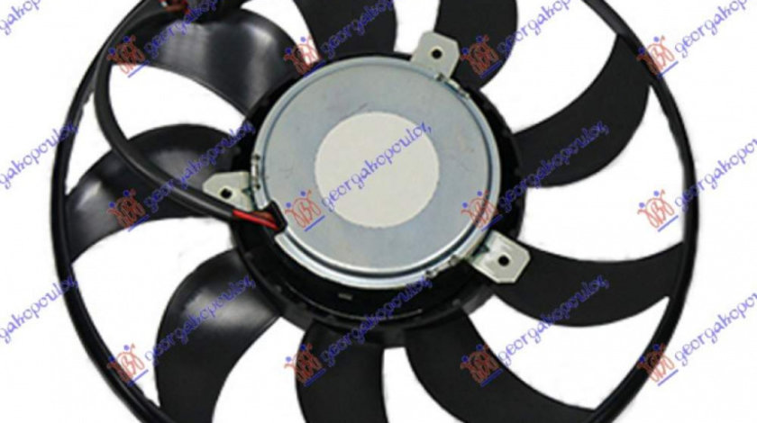 Electroventilator (Motor+Fan) (300mm) - Vw Tiguan 2016 , 5q0959455ah