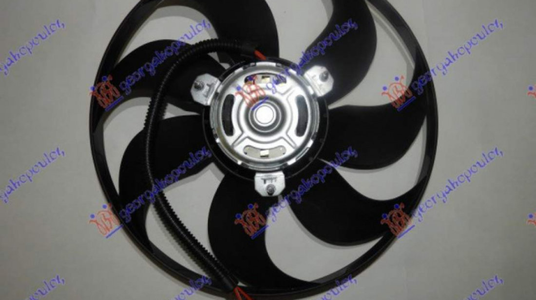 Electroventilator (Motor+Fan) (325mm) - Skoda Fabia 2007 , 6q0959455af
