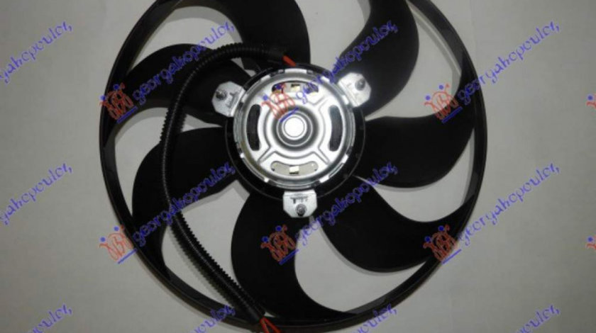 Electroventilator (Motor+Fan) (325mm) - Skoda Fabia 2007 , 6q0959455af
