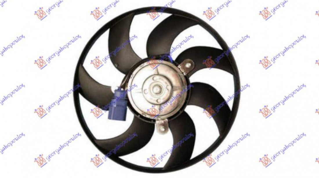 Electroventilator (Motor-Fan) Benzina-Diesel (41cm)(400w) - Audi A3 2008 , 1k0959455dm