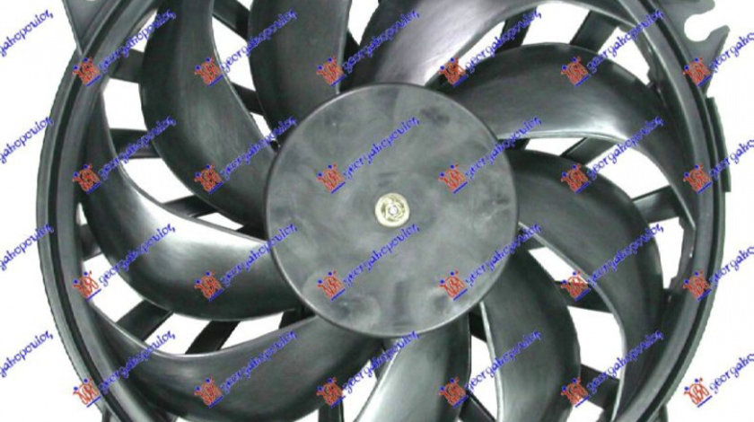 Electroventilator (Motor+Fan) Benzina/Diesel - Peugeot 307 2001 , 1253a9