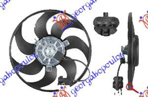 Electroventilator (Motor+Fan) Dsl +Ac/ (3pin) - Opel Astra G 1998 , 1341377
