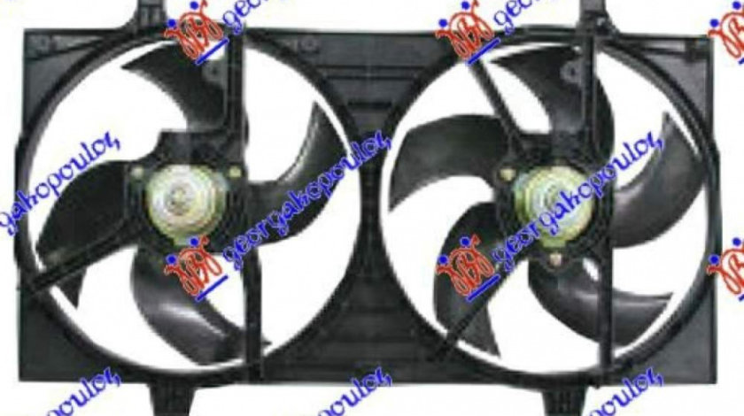 Electroventilator - Nissan Almera (N16) H/B2000 2001 , 21481-Bm410