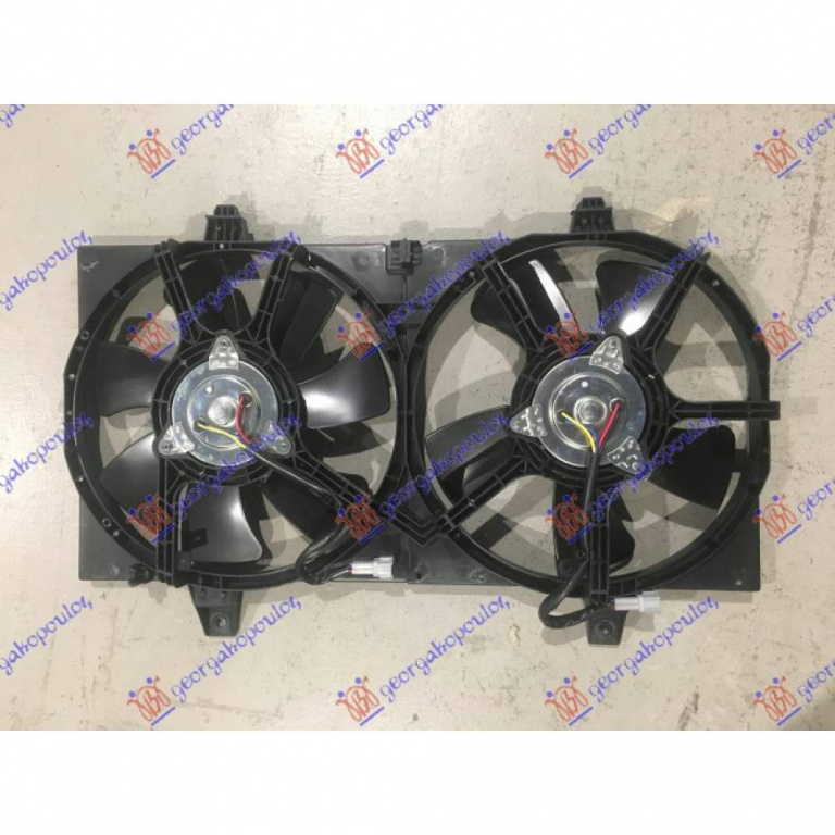 Electroventilator - Nissan Almera (N16) H/B2000 2001 , Etp9090