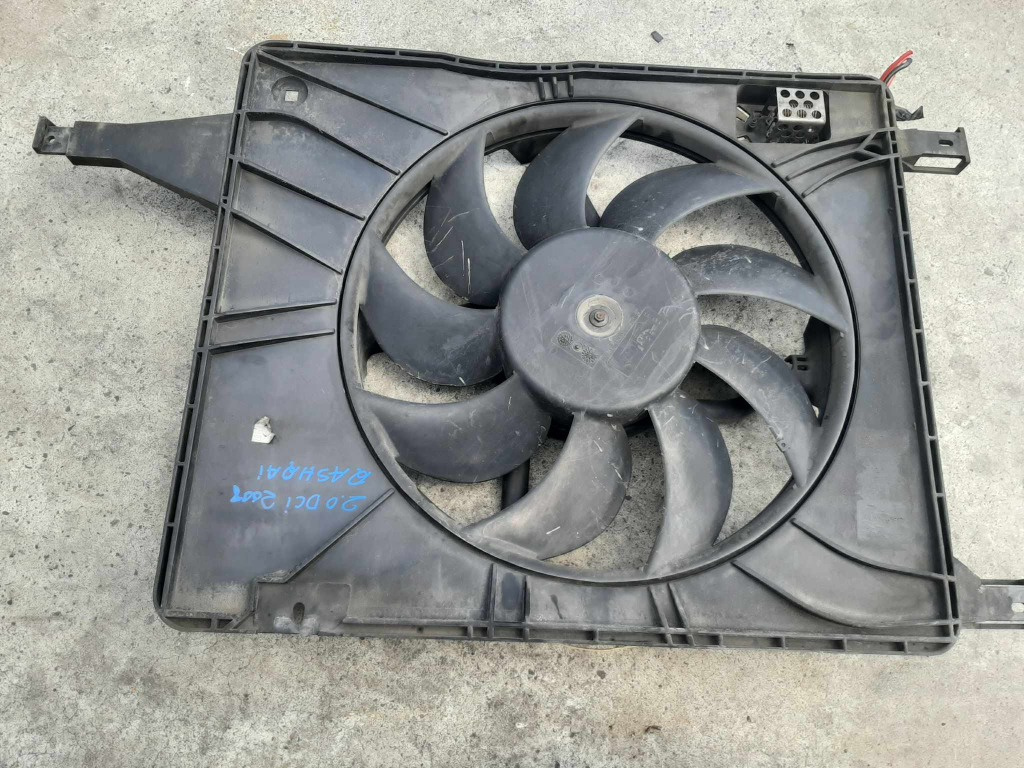 Electroventilator nissan qashqai j10 2008 2.0 dci