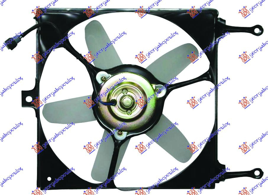 Electroventilator - Nissan Sunny (B11) 1985 , 21481-04a10