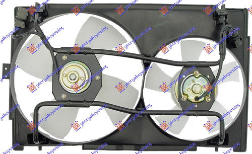 Electroventilator - Nissan Sunny (N13) 1986 , 57a13