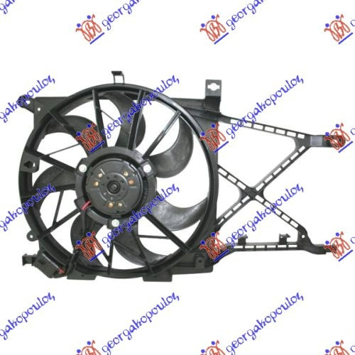 Electroventilator - Opel Astra H 2004 , 1314556