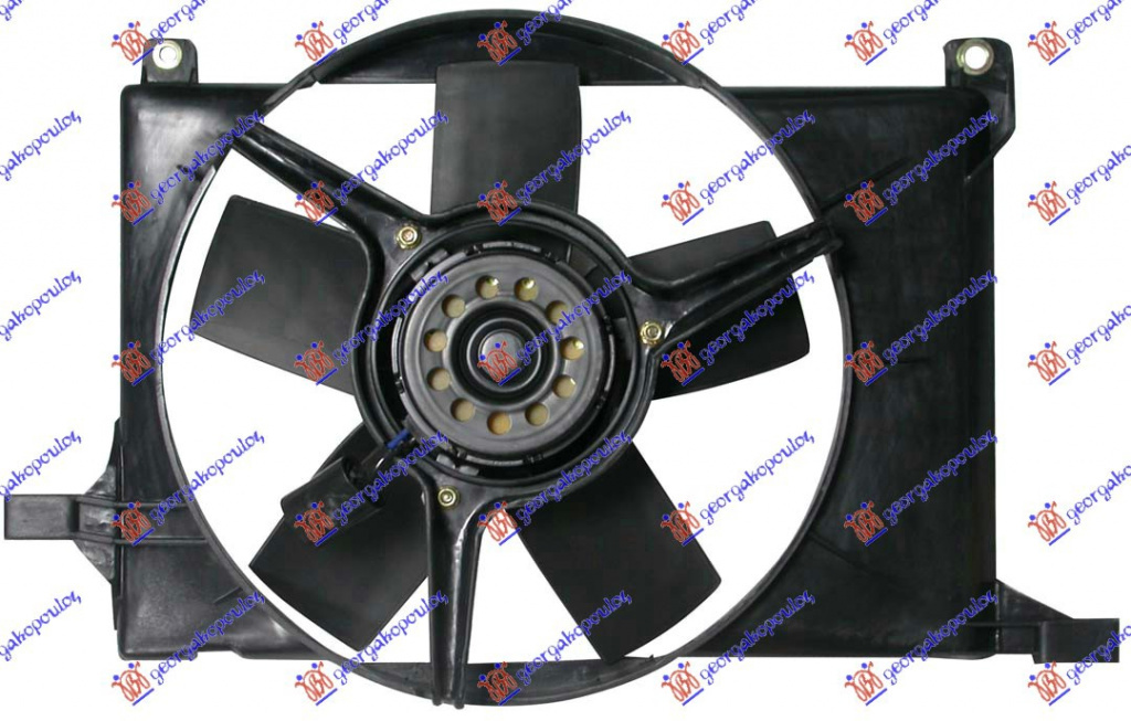 Electroventilator - Opel Corsa B 1993 , 1341307