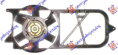 Electroventilator - Opel Corsa B 1997 , 1341286