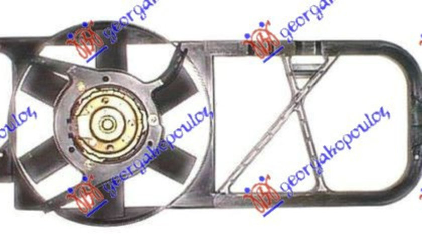 Electroventilator - Opel Corsa B 1997 , 1341286