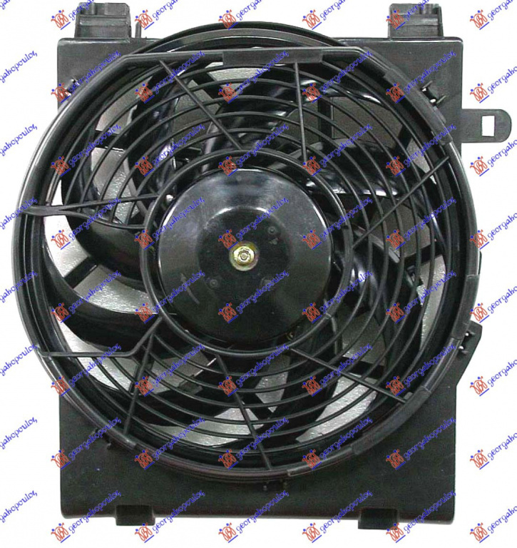 Electroventilator - Opel Corsa C2000 2001 , 6341151