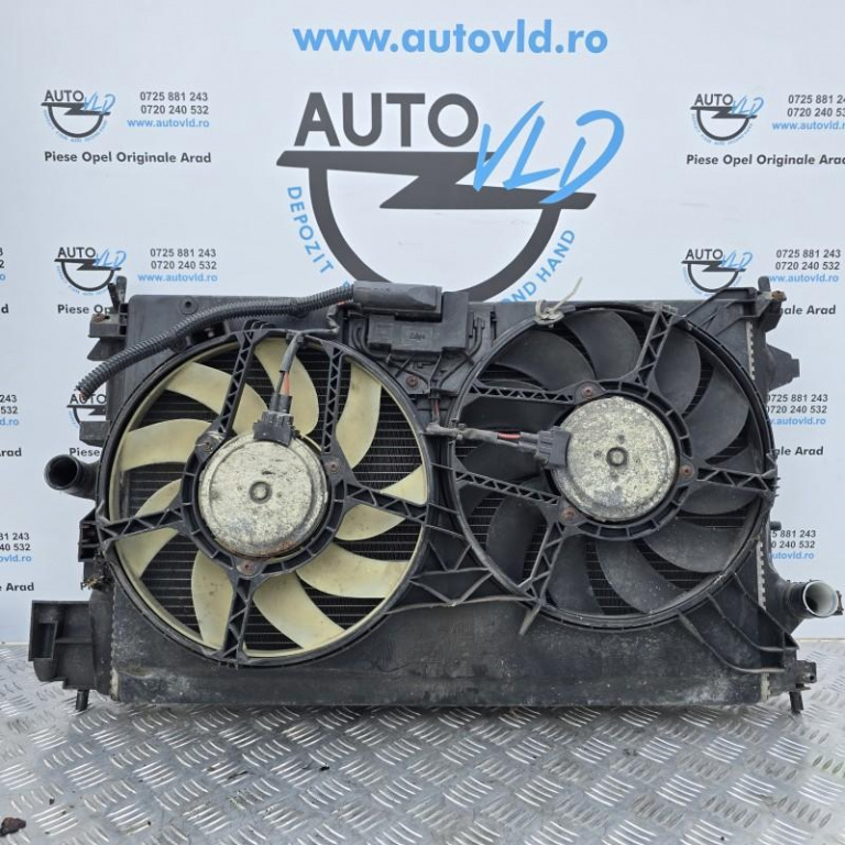 Electroventilator Opel Signum facelift 2005-2008 1.9 cdti Z19DTH 13114937