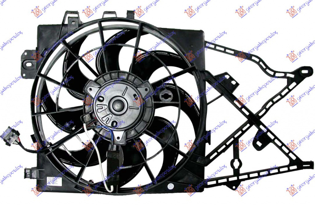 Electroventilator - Opel Vectra B 1996 , 1341264