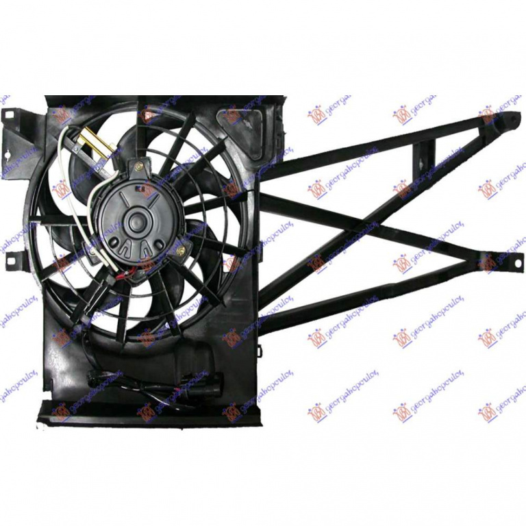Electroventilator - Opel Vectra B 1999 , 1341310