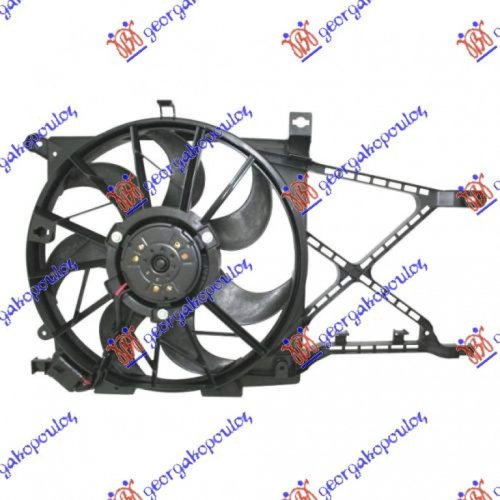 Electroventilator - Opel Zafira 2005 , 1314556