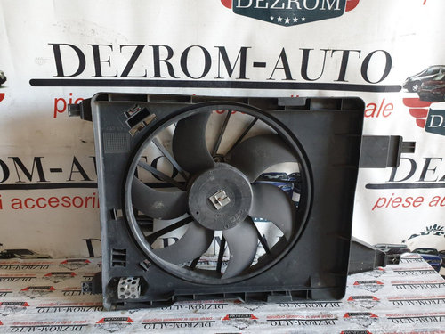 Electroventilator original cu suport Renault Megane II 1.5 dci cod piesa : 8200151464