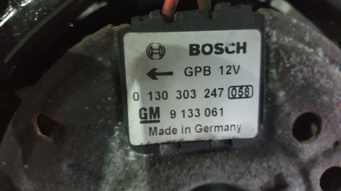 Electroventilator original Opel Astra G 1.2 16V 65/75cp cod piesa : 0130303247